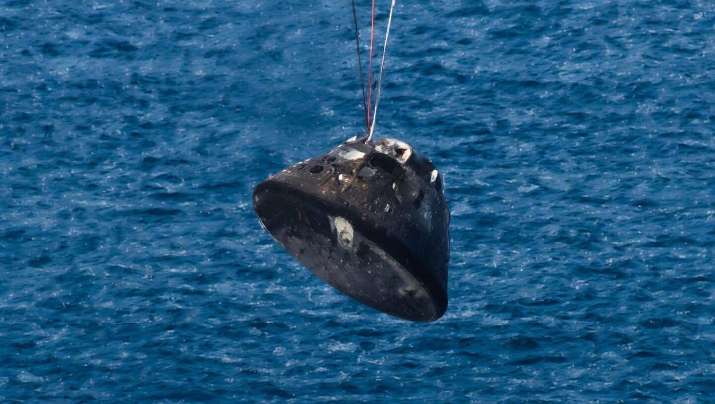 NASA says Artemis 2 Orion heat shield white patch expected