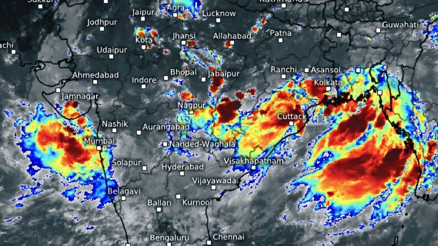 India's 1st big monsoon depression near Balasore brings heavy rain