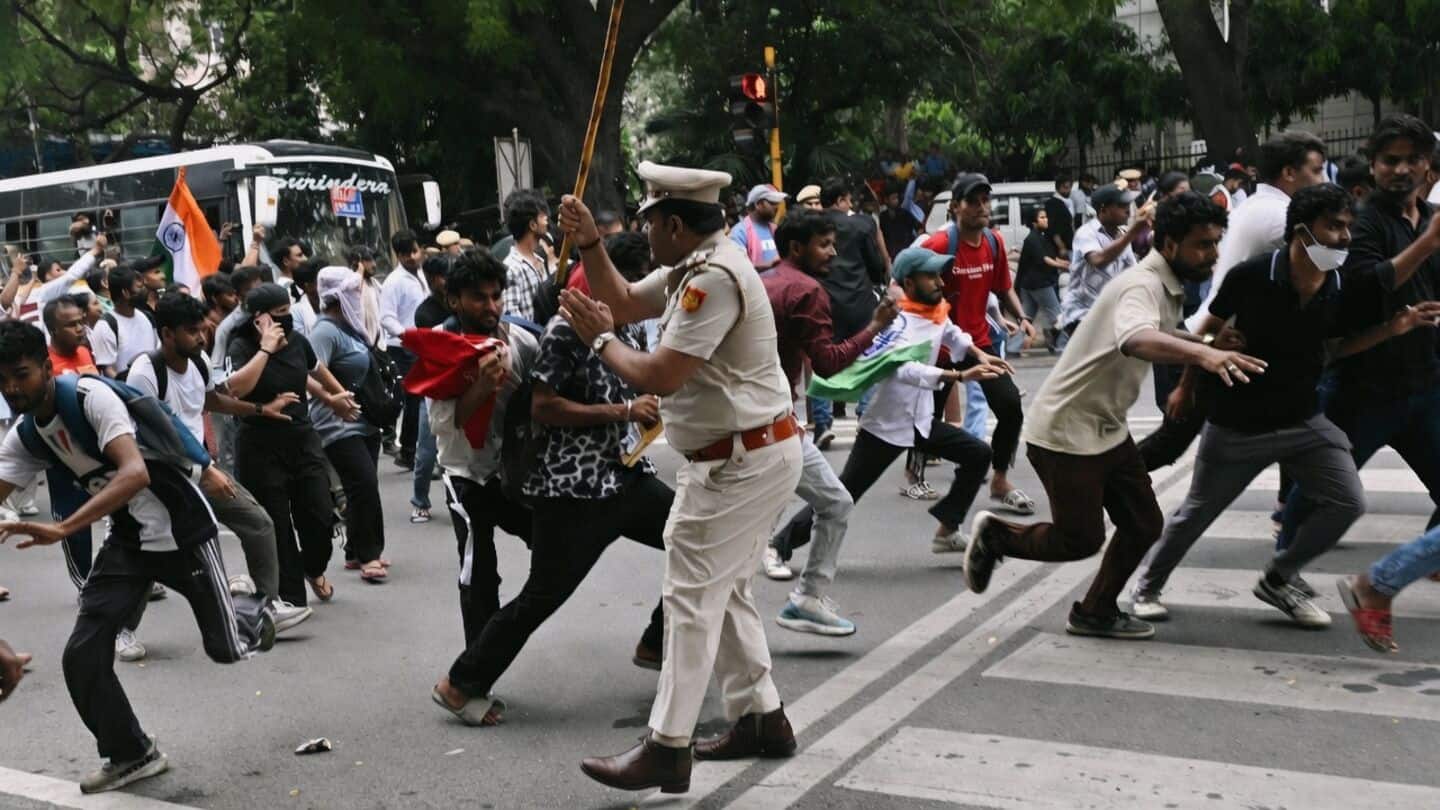 Chaotic Delhi NEET protest sees students demand Dharmendra Pradhan resignation