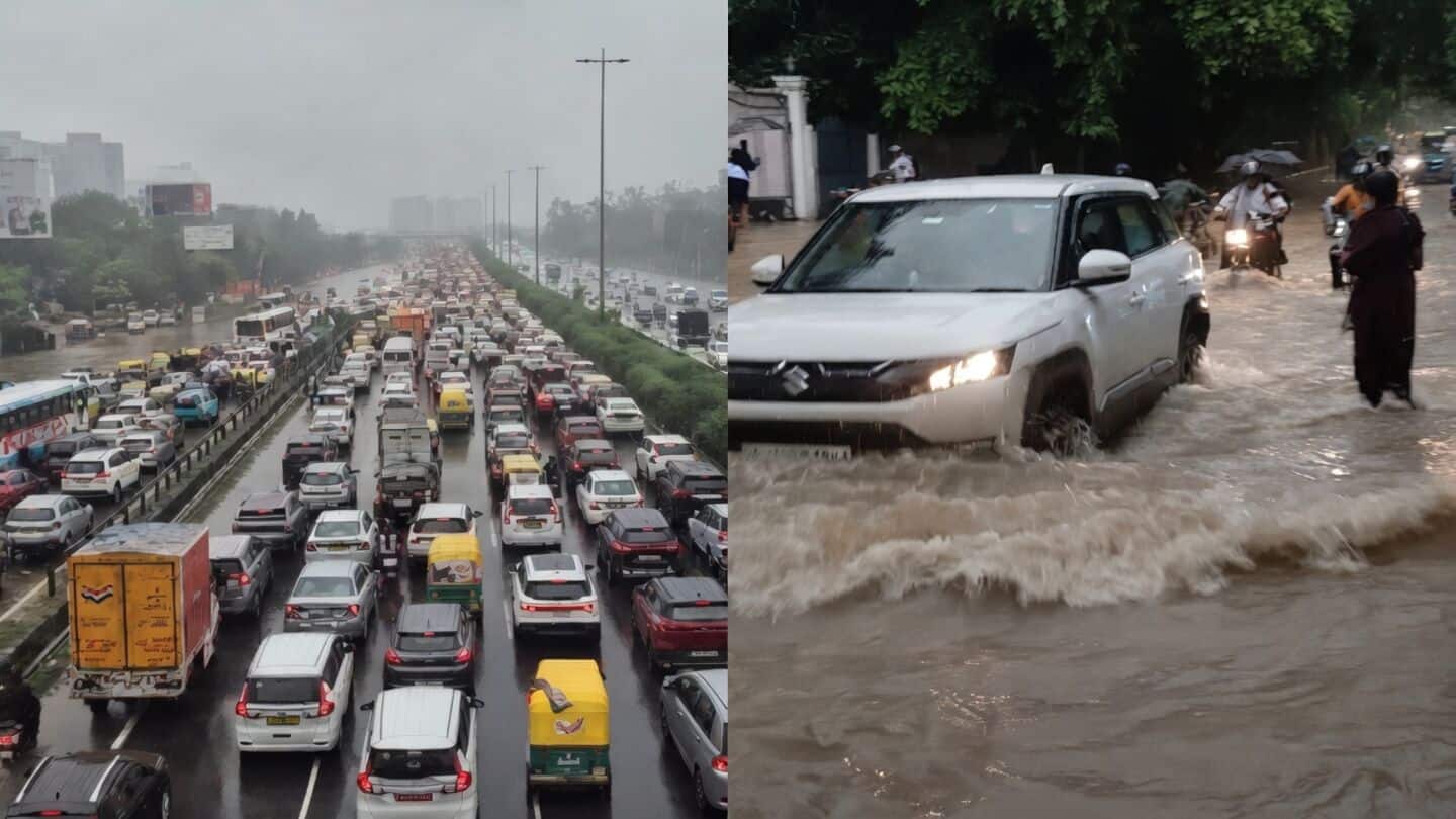 IMD issues red alert, Delhi-NCR sees nonstop rain until 8pm