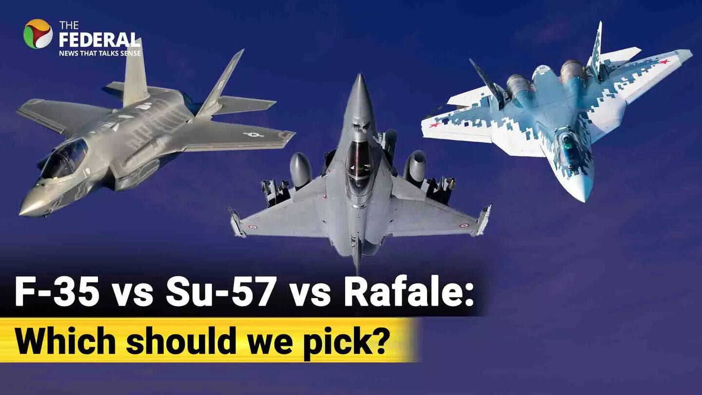 India ditches Rafale jets for F-35 or Su-57