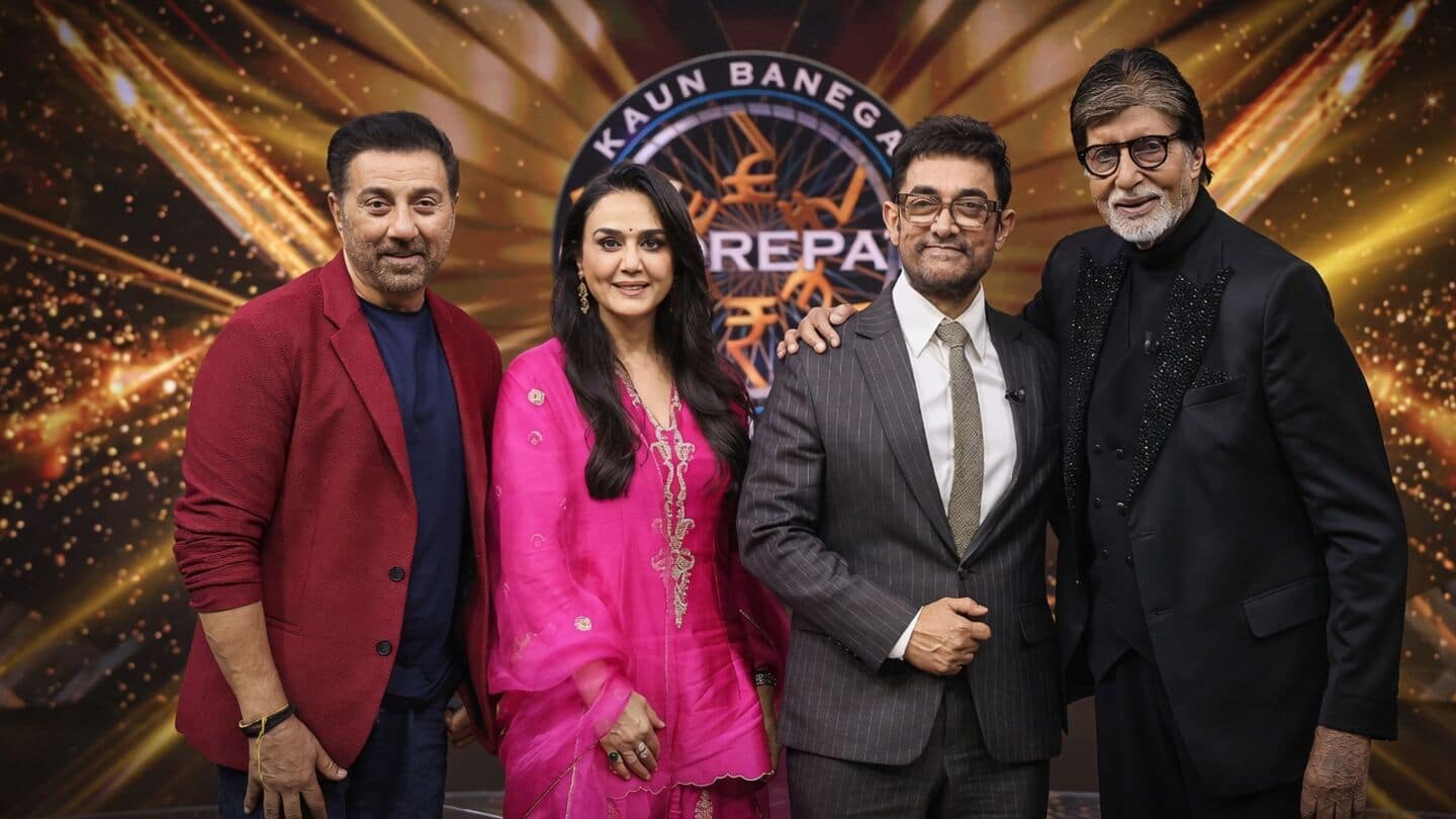 'कौन बनेगा करोड़पति 18' की धमाकेदार शुरुआत, हॉटसीट पर आमिर खान, प्रीति जिंटा और सनी देओल जमाएंगे महफिल