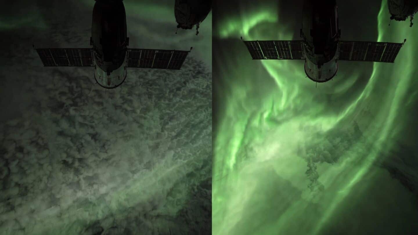 Astronaut Don Pettit releases video of green auroras from orbit
