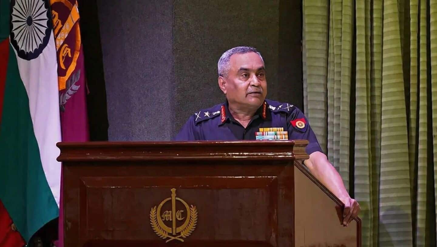 Deepfake video of ex-Army chief warning about 'mutiny' goes viral