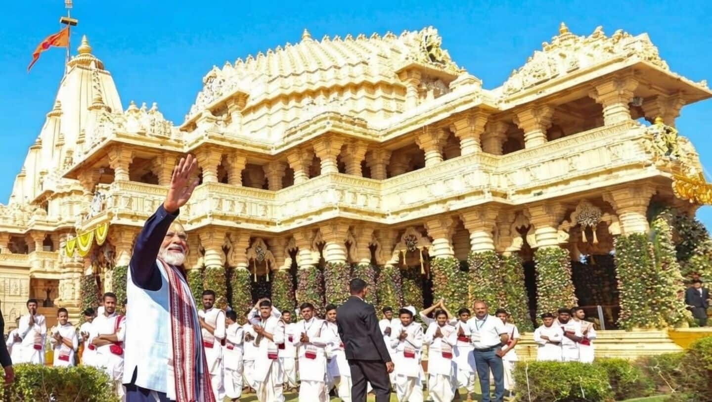 Narendra Modi to visit Somnath May 11 on 75th anniversary