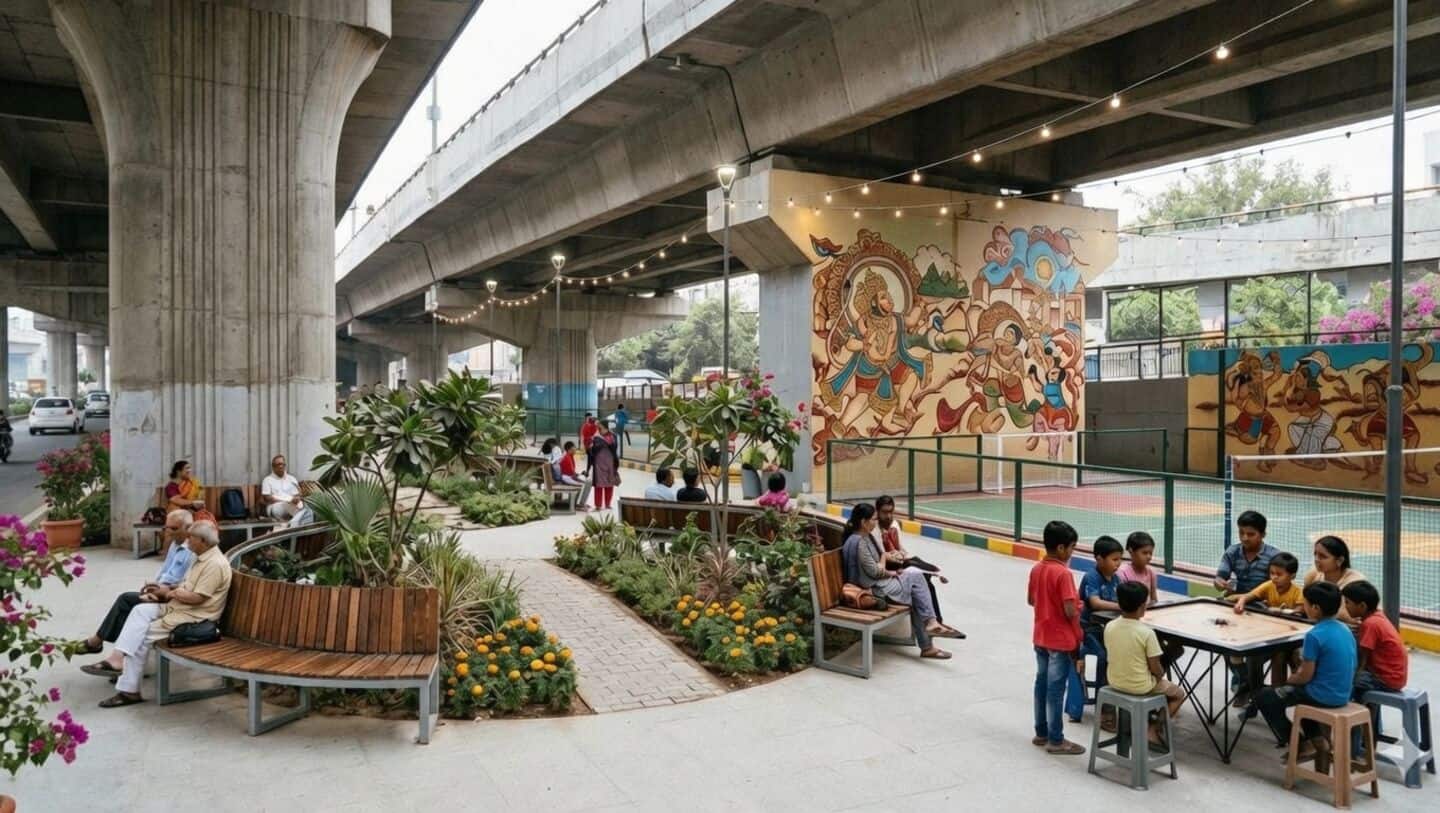 Delhi to convert under flyover spaces through CSR partnership
