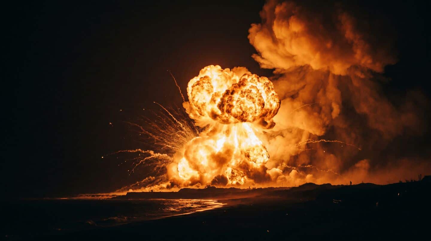 Blue Origin New Glenn rocket explodes at Cape Canaveral test