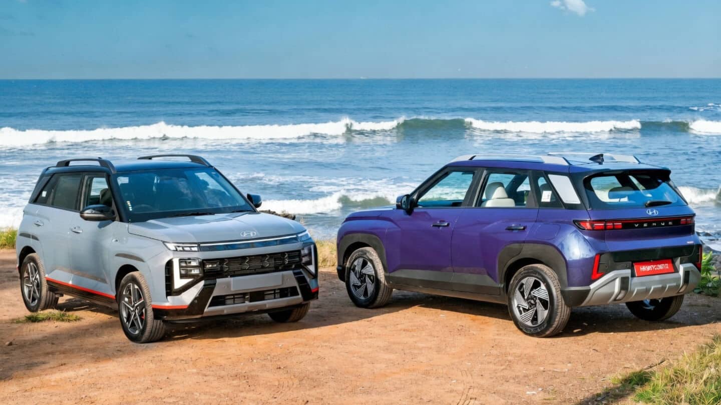 Hyundai Venue prices rise to 7.99L-15.51L across variants in India