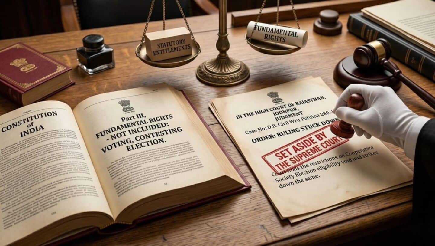 Supreme Court: Rajasthan milk cooperative election rights are statutory