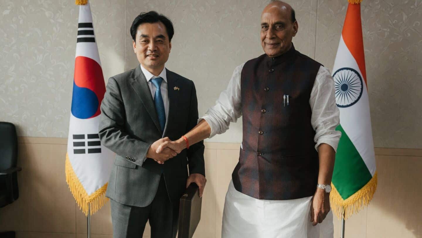 India and South Korea sign make-in-India air-defense, lasers and microwaves