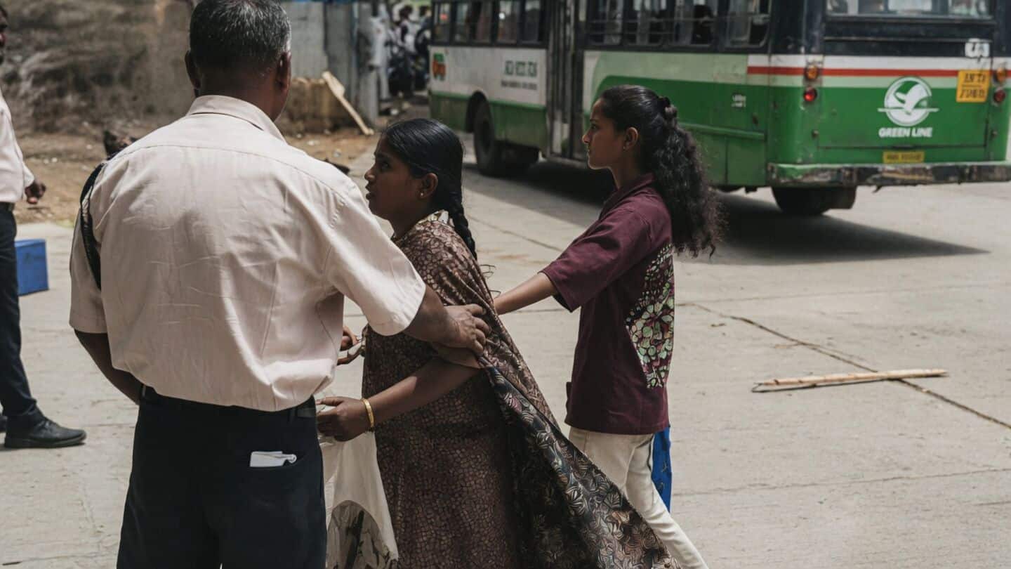 Mother pleads as daughter denied entry at Jagitial NEET re-exam