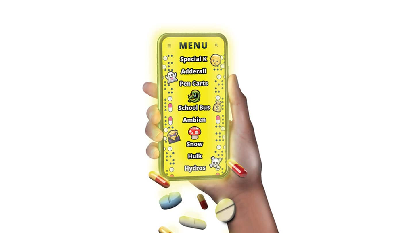 Snapchat is connecting kids to drug dealers, study finds