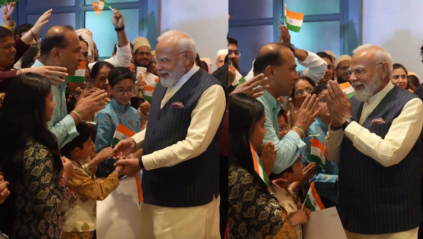Narendra Modi visits Amsterdam as diaspora celebrates in The Hague