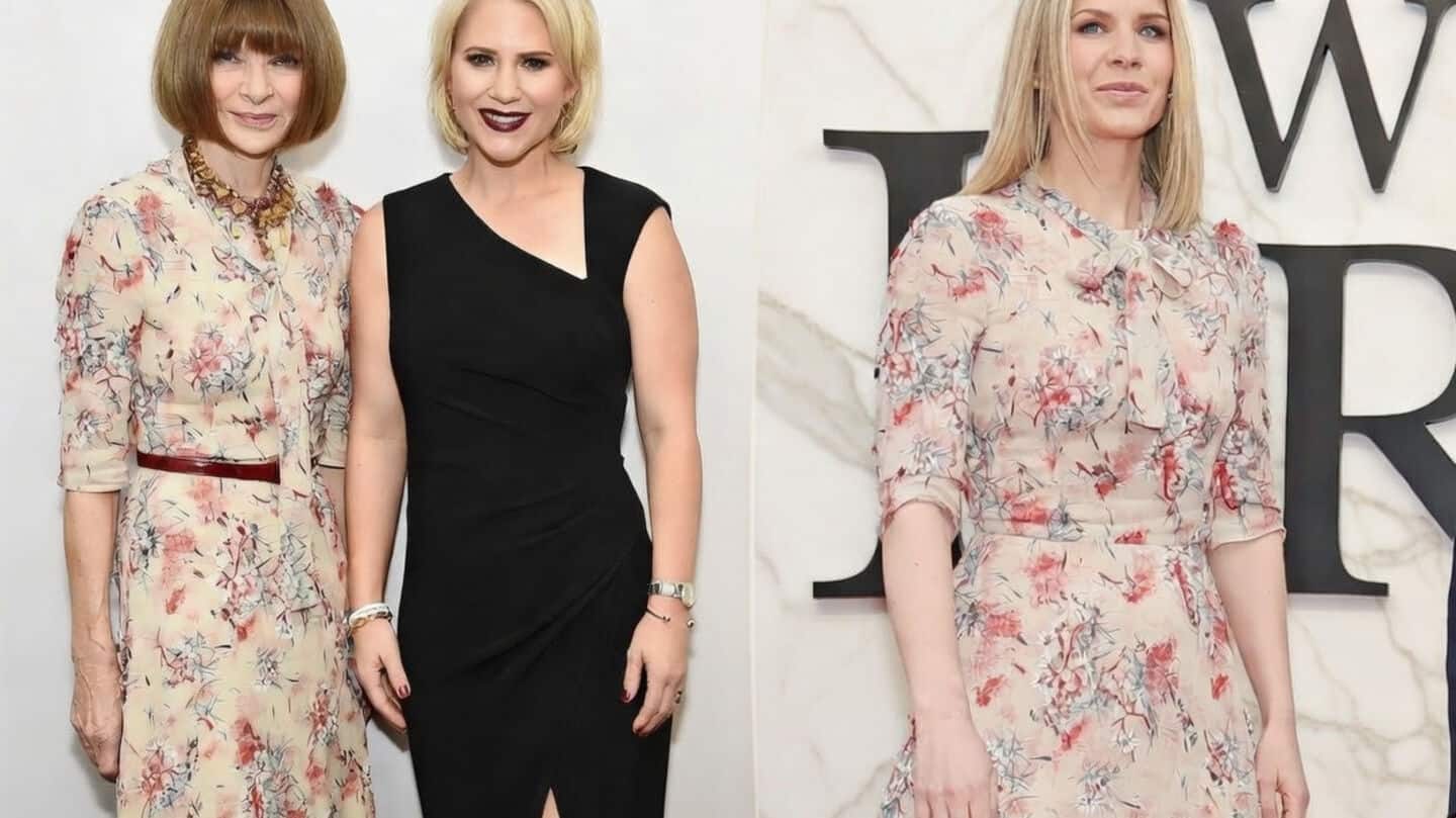 Shaffer wore Wintour's 2019 Prada 'The Devil Wears Prada 2'