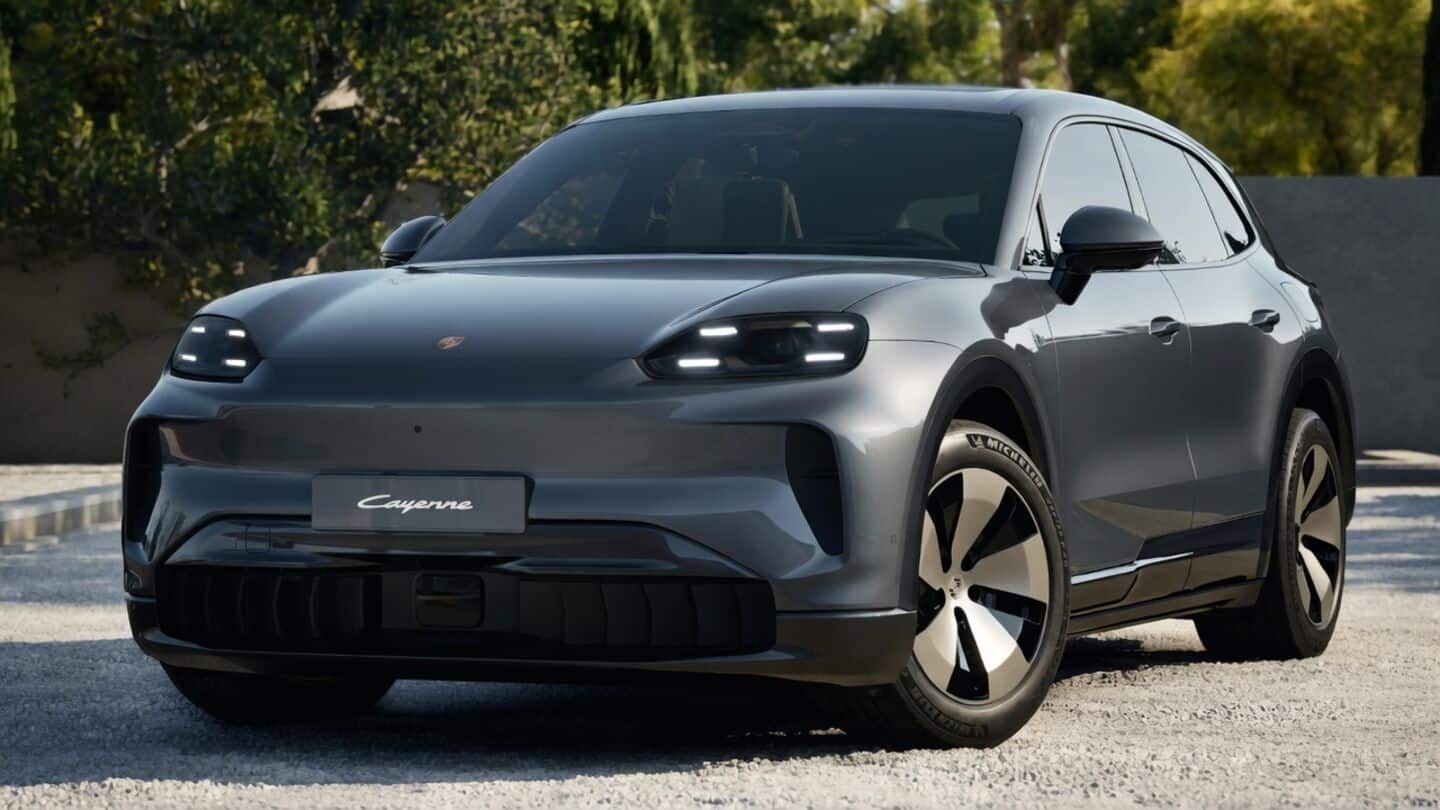 Porsche to launch 1st all-electric Cayenne in India Sept 30