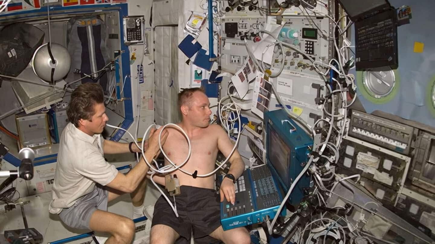 NASA astronaut Michael Fincke temporarily went speechless while in space