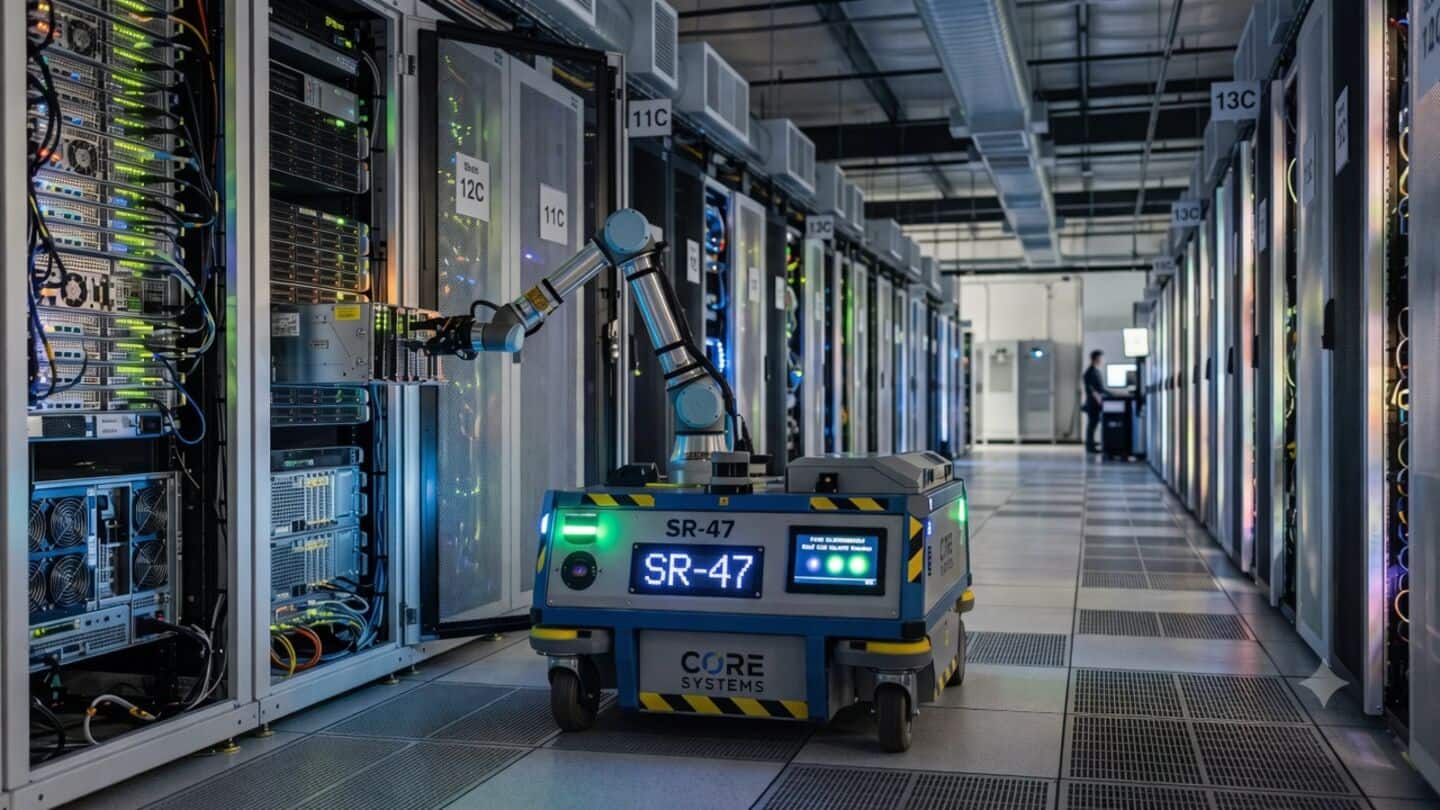 Meta tests robots to handle server work in data centers