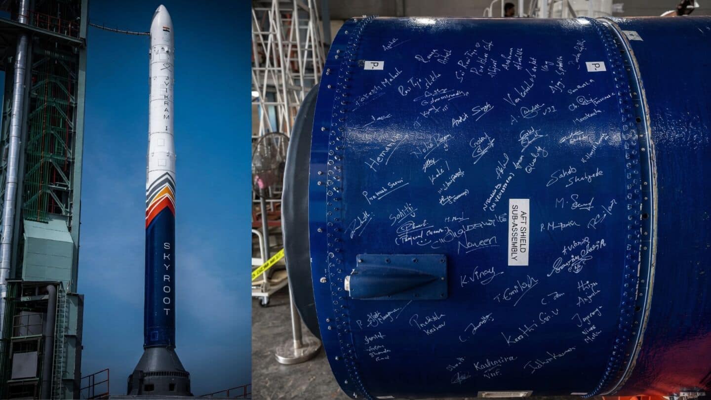 Skyroot Aerospace launches Vikram-1, India's 1st private orbital rocket