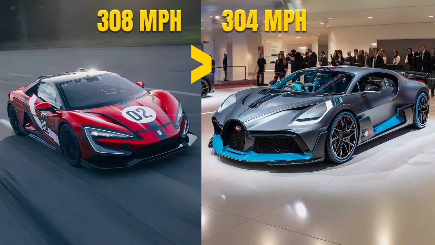 BYD's YangWang U9 Xtreme breaks Bugatti Chiron's speed record