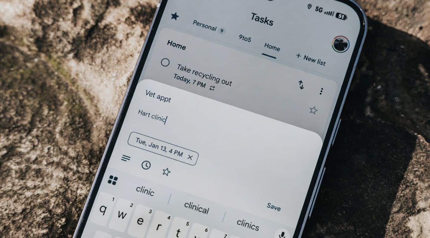 Google's Tasks widget gets Material 3 Android redesign, needs v2026.05.25.x