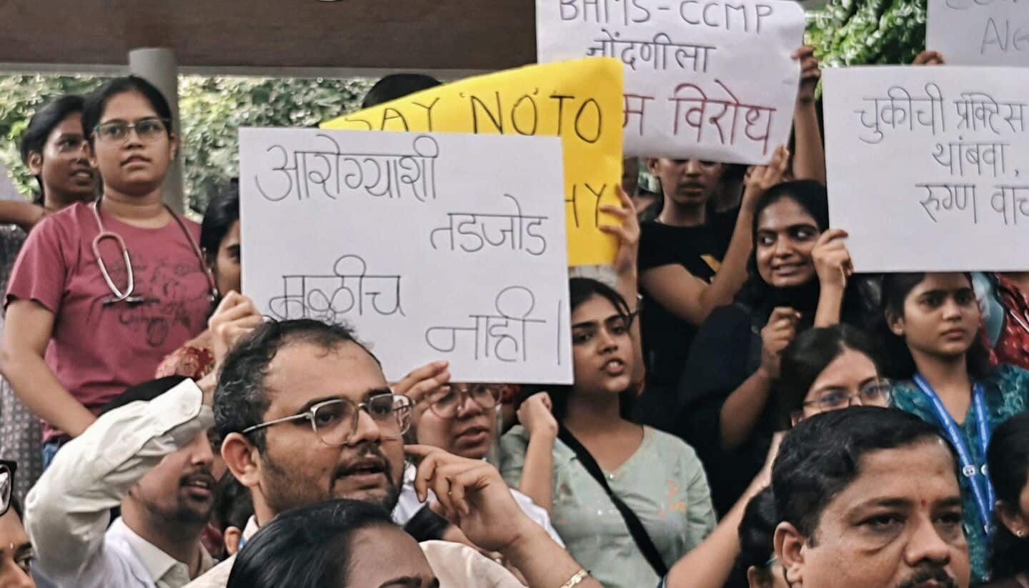 Nearly 40,000 resident doctors and interns strike in Maharashtra hospitals