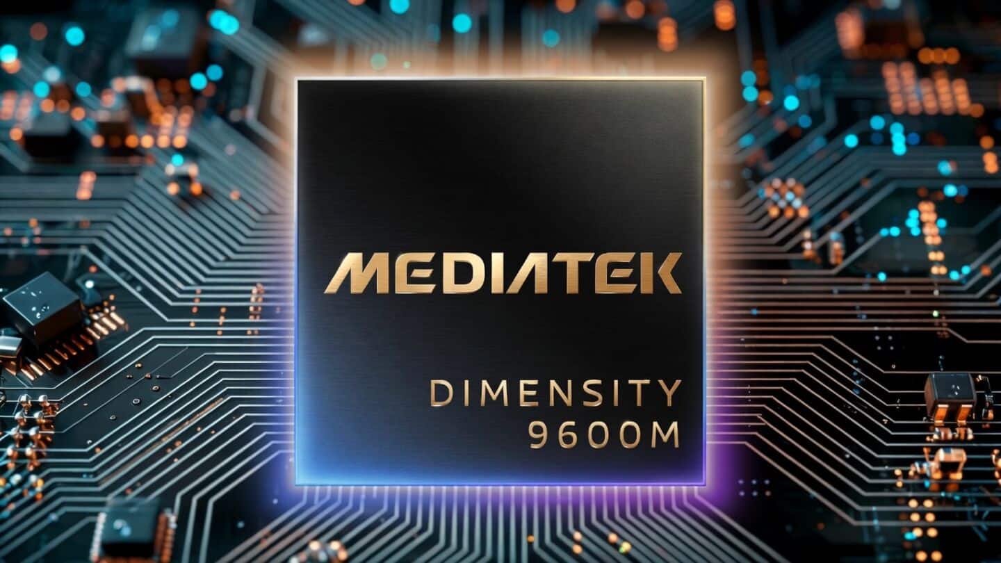 MediaTek unveils Dimensity 9600 million with dual NPU, 4.21 GHz core