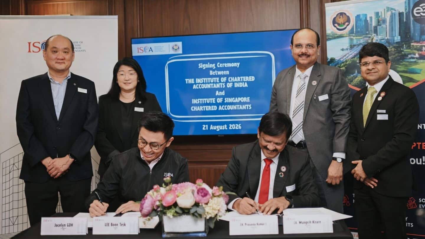 ICAI और ISCA ने चार्टर्ड अकाउंटेंट्स के लिए AI सहयोग पर की चर्चा