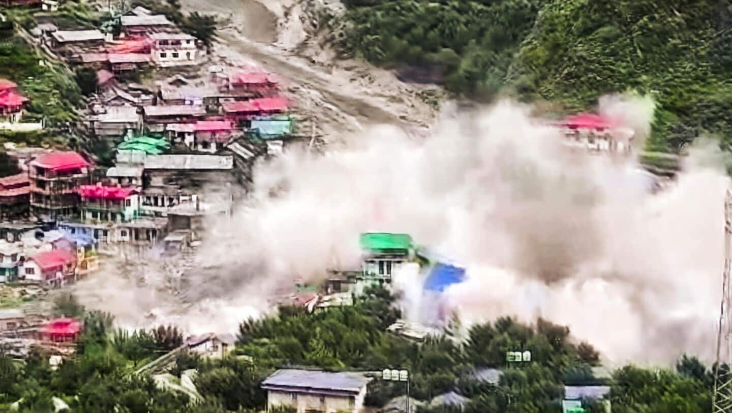 How ice patch collapse triggered deadly Uttarkashi flash flood