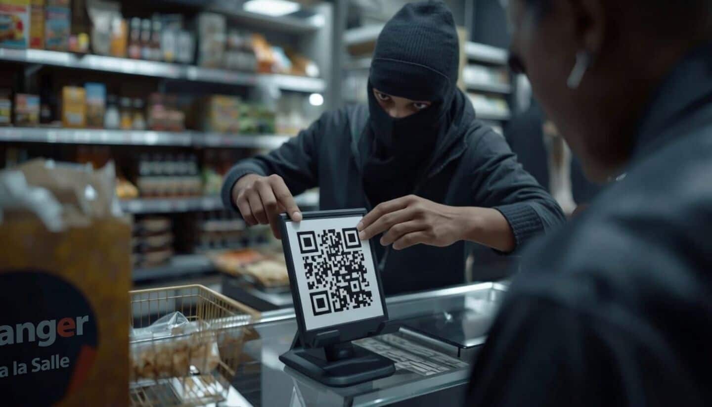 Scammers replace QR codes with fakes in shops and restaurants