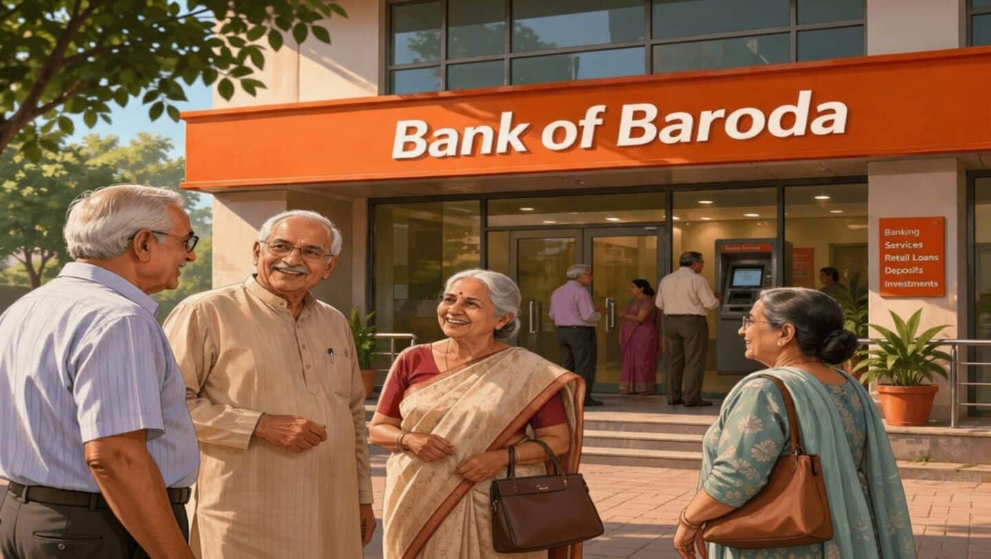 Bank of Baroda launches senior account for 60+ with ₹1L