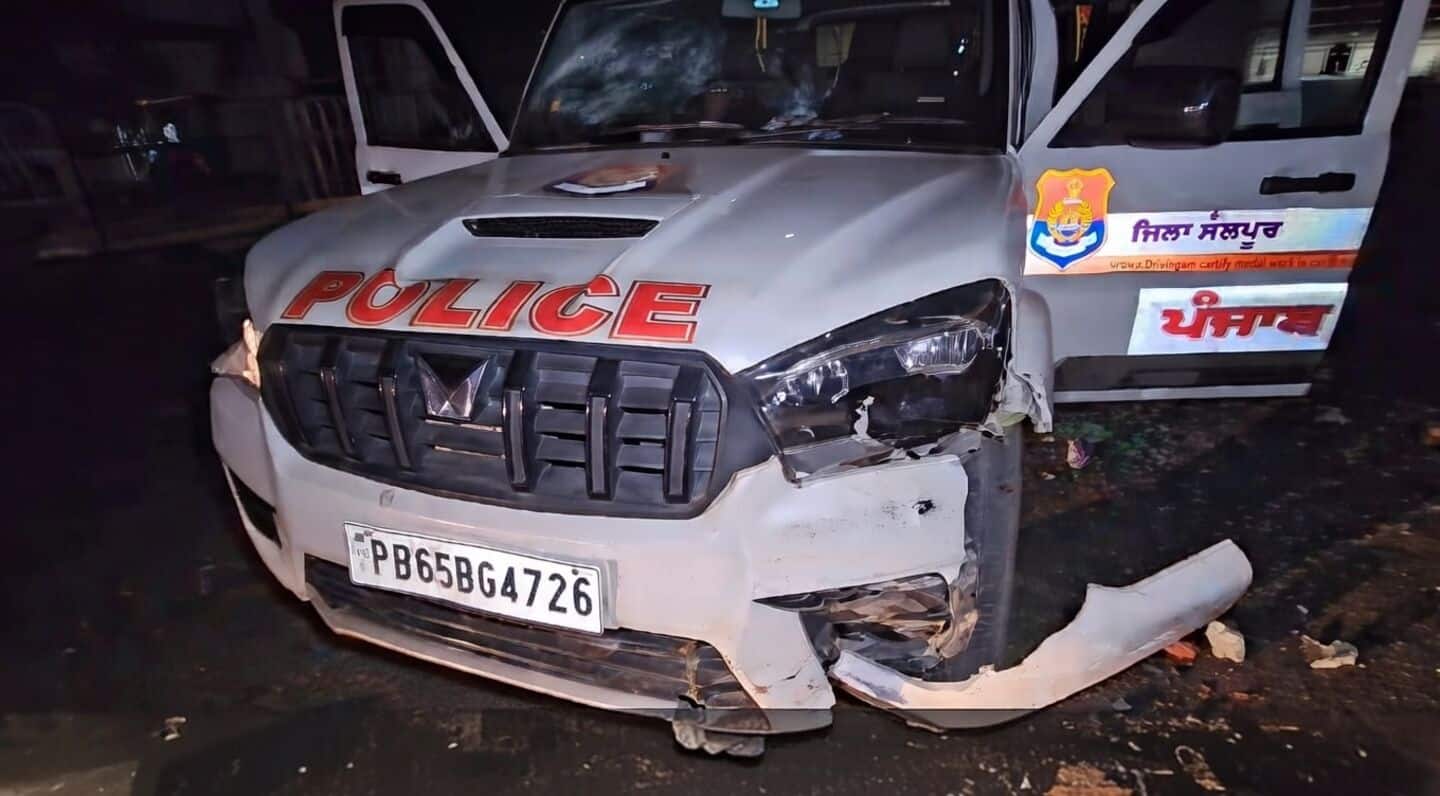 Bhawanigarh truck union election protest injures 3 police officers