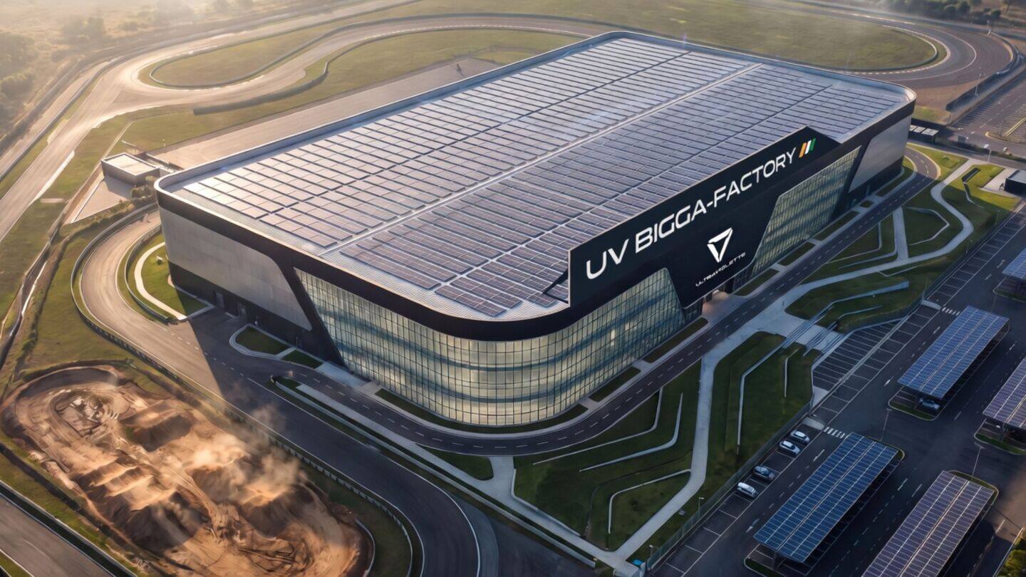Ultraviolette Automotive opens BIGGA factory in Tamil Nadu building Tesseract