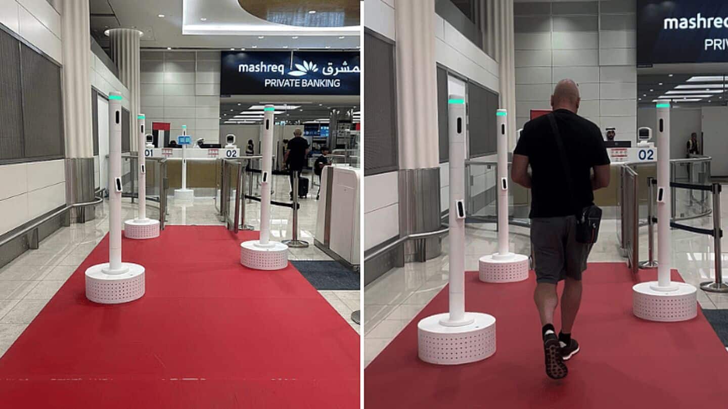 Dubai airport's new AI 'red carpet' clears passports in seconds