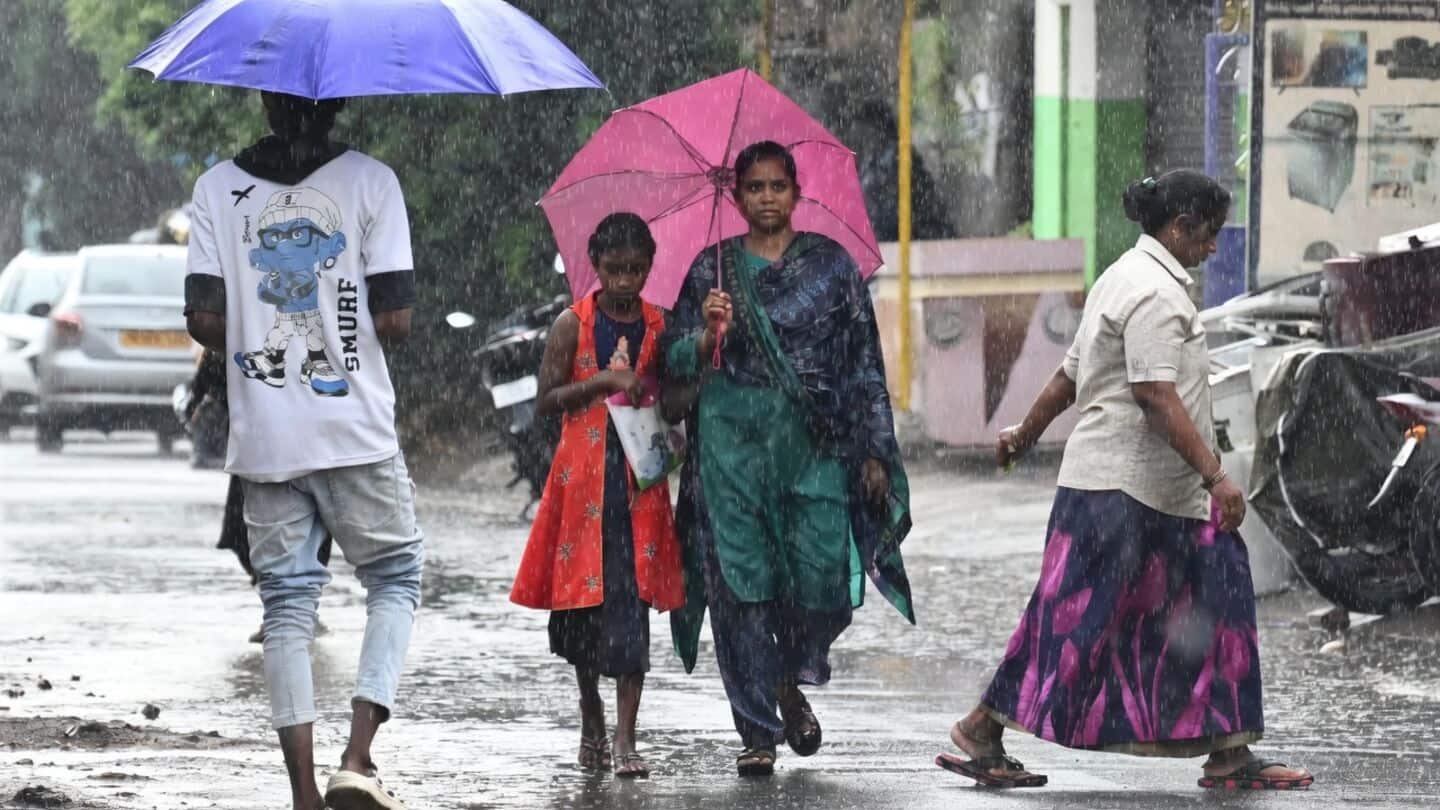 IMD warns Tamil Nadu of heavy rain from June 28