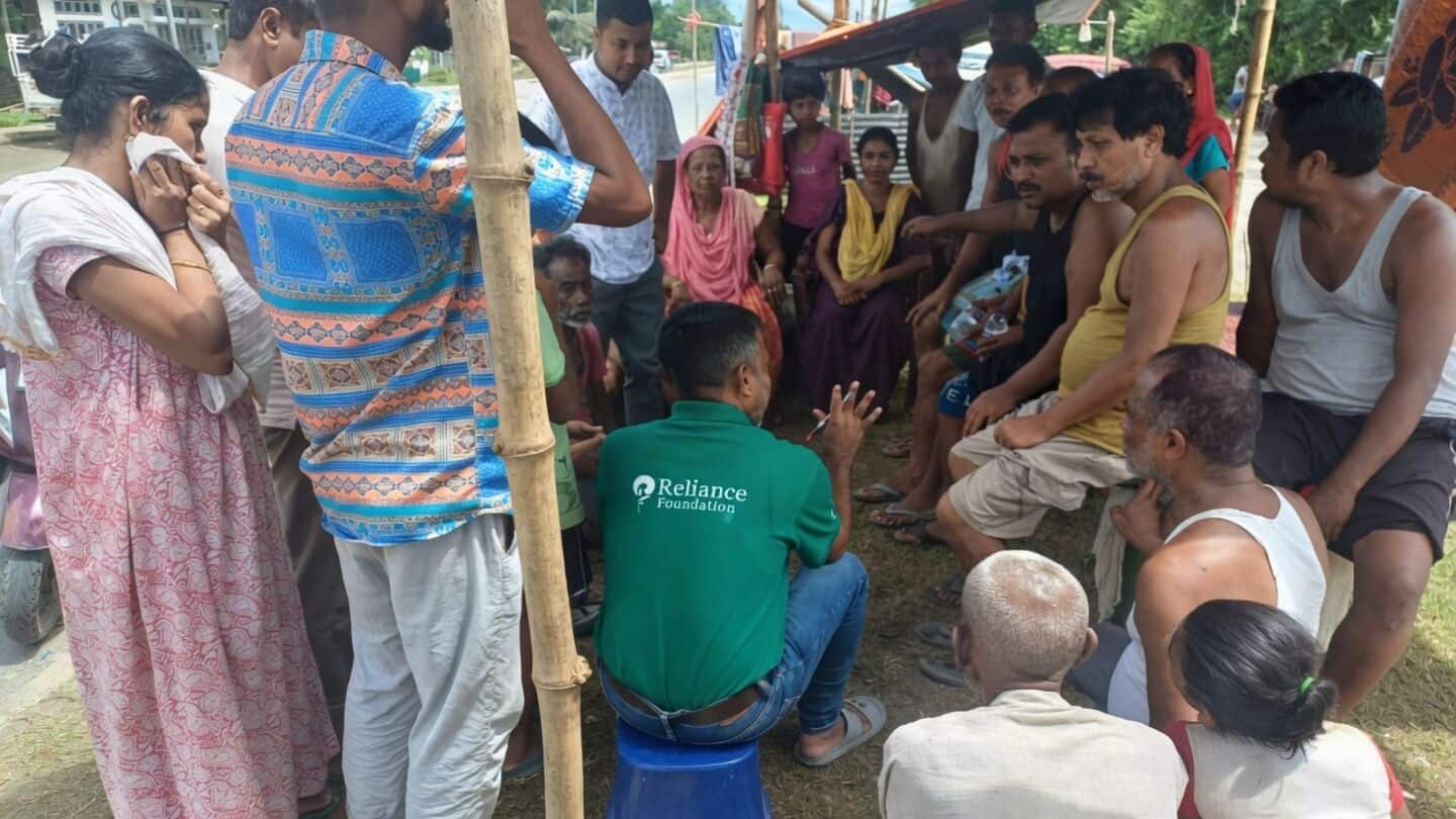 Reliance Foundation donates ₹21cr for Assam flood relief efforts
