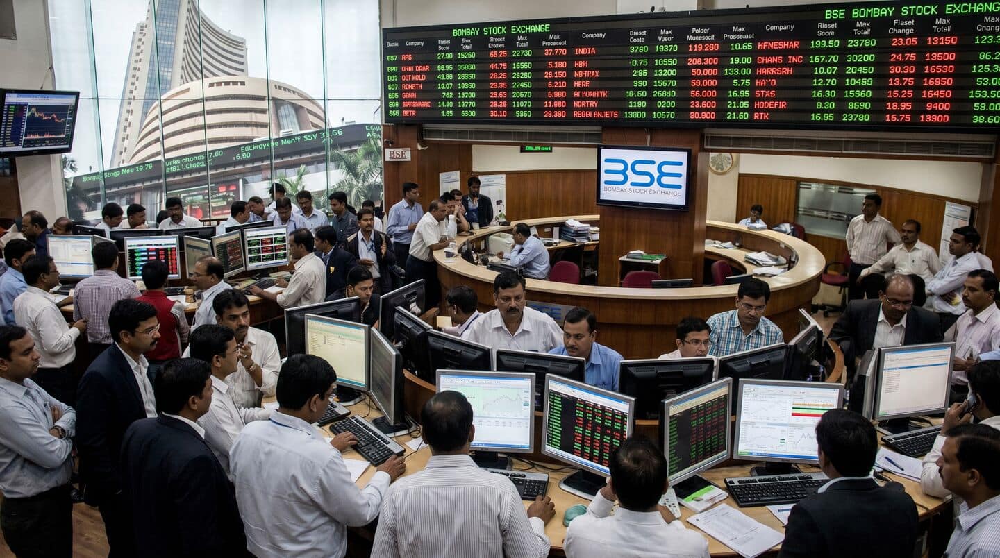 Markets open strong ahead of assembly polls, Sensex up 616