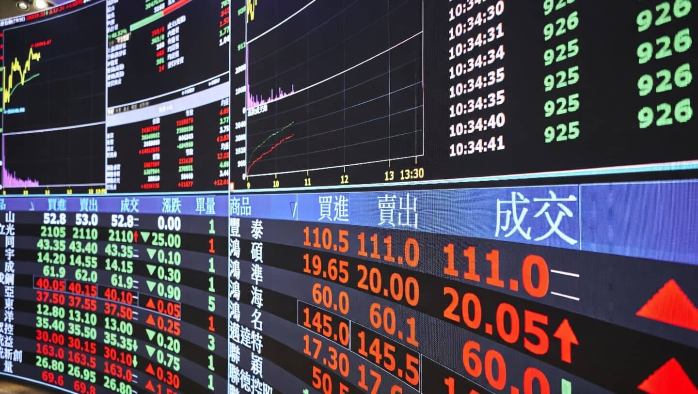 Taiwan market tops UK as TSMC expects over 30% growth