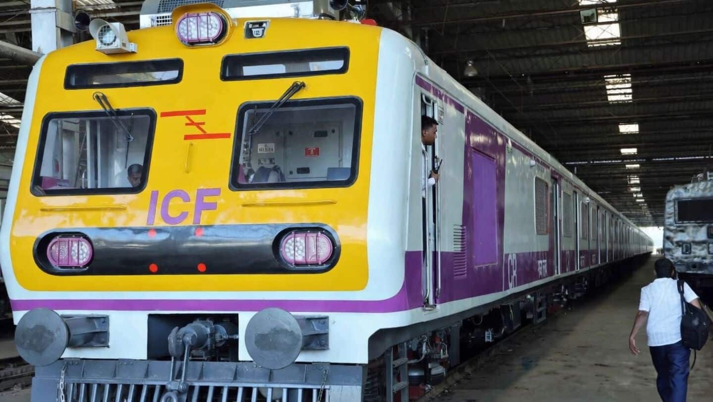 Mumbai Central Railway unveils 1st non-AC local with automatic doors