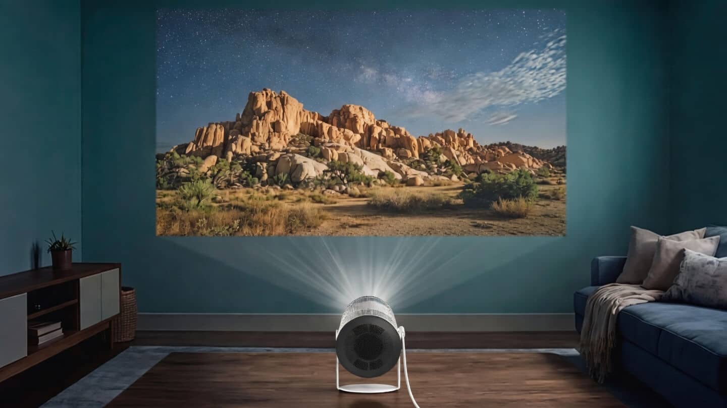 Samsung launches Freestyle+ portable projector with 100-inch Full HD, $1,199.99
