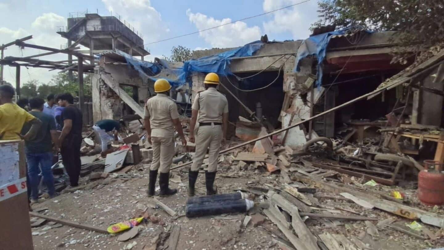 Gas godown blast in Dadra and Nagar Haveli kills 4