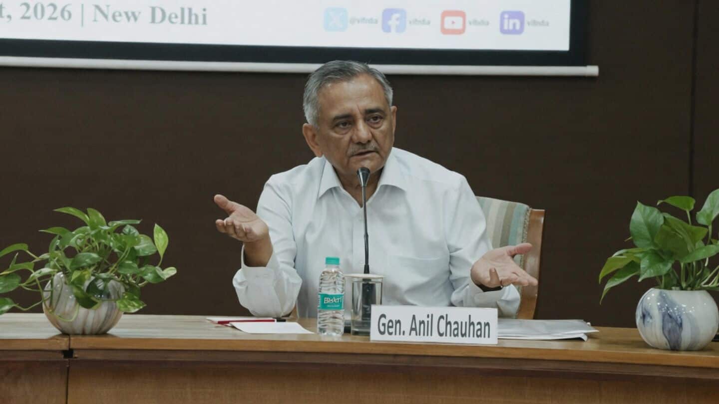 Anil Chauhan says Operation Sindoor ceasefire decided by 2 DGsMO