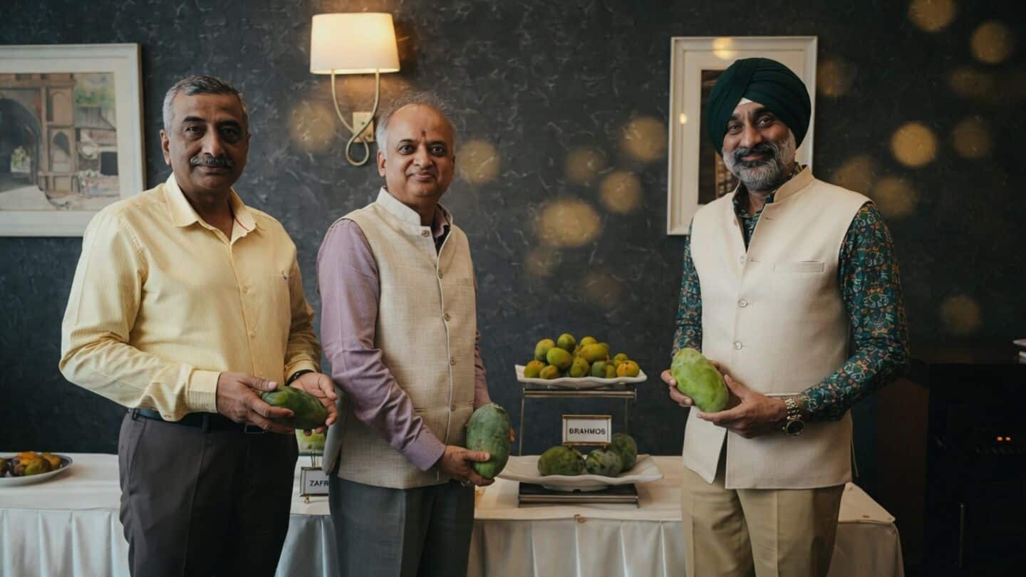 Delhi Mango Festival unveils BrahMos mango named for Operation Sindoor