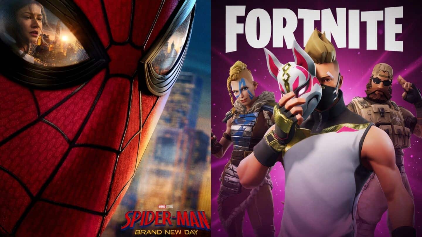 Fortnite teams with Spider-Man 'Brand New Day' launching July 30