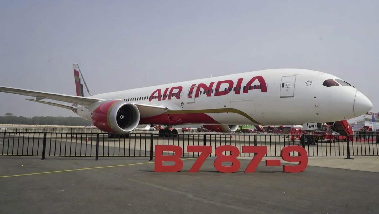 Air India welcomes 2nd customized 787-9 Dreamliner VT-AWB in Delhi