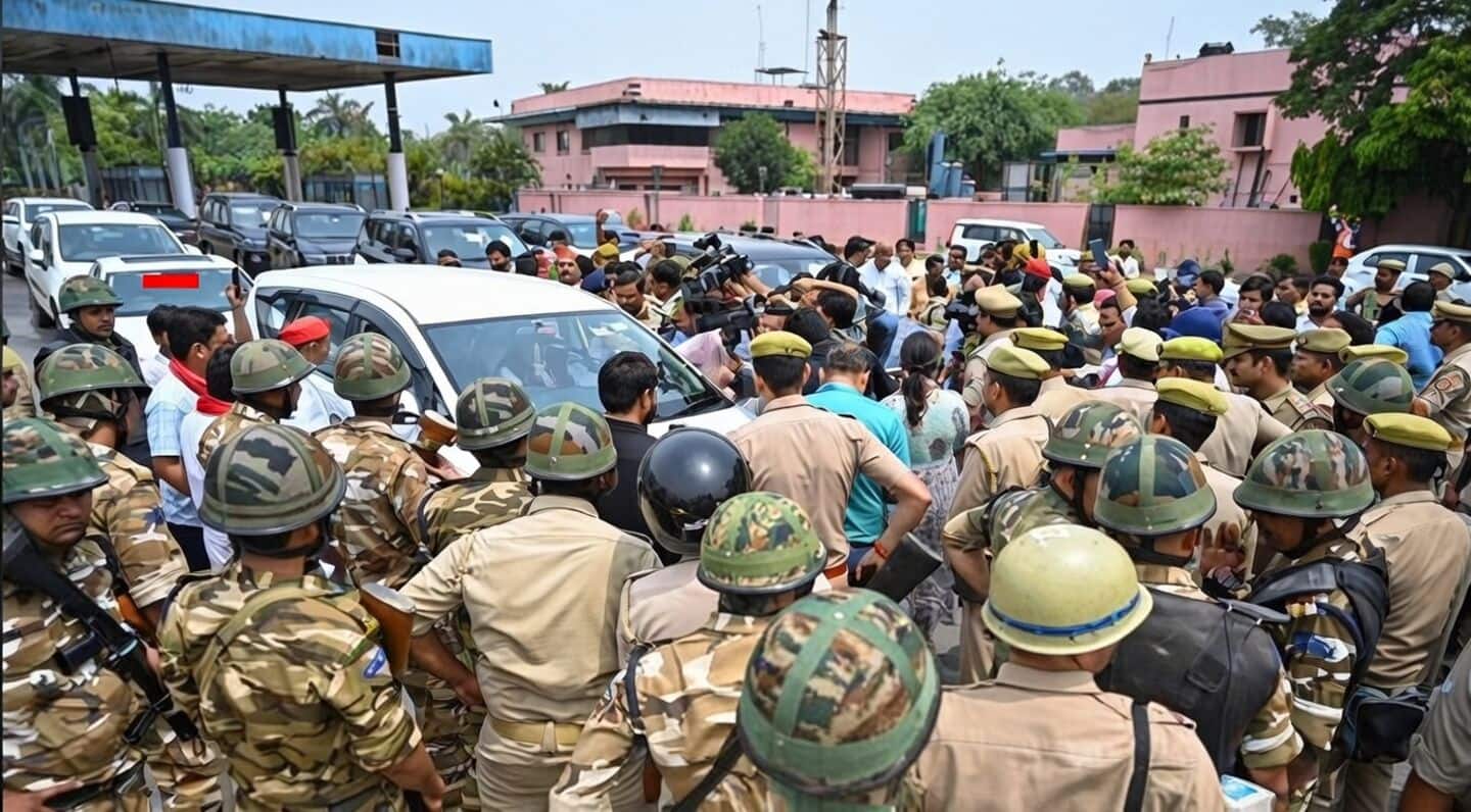 Noida 50th foundation day cut short as daily-wage workers protest