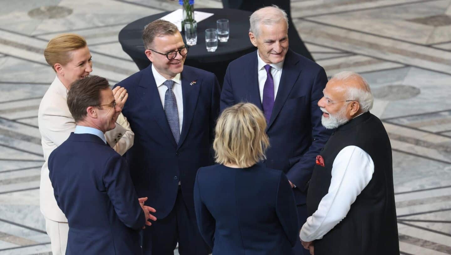 Narendra Modi says Nordic investments rose about 200% trade quadrupled