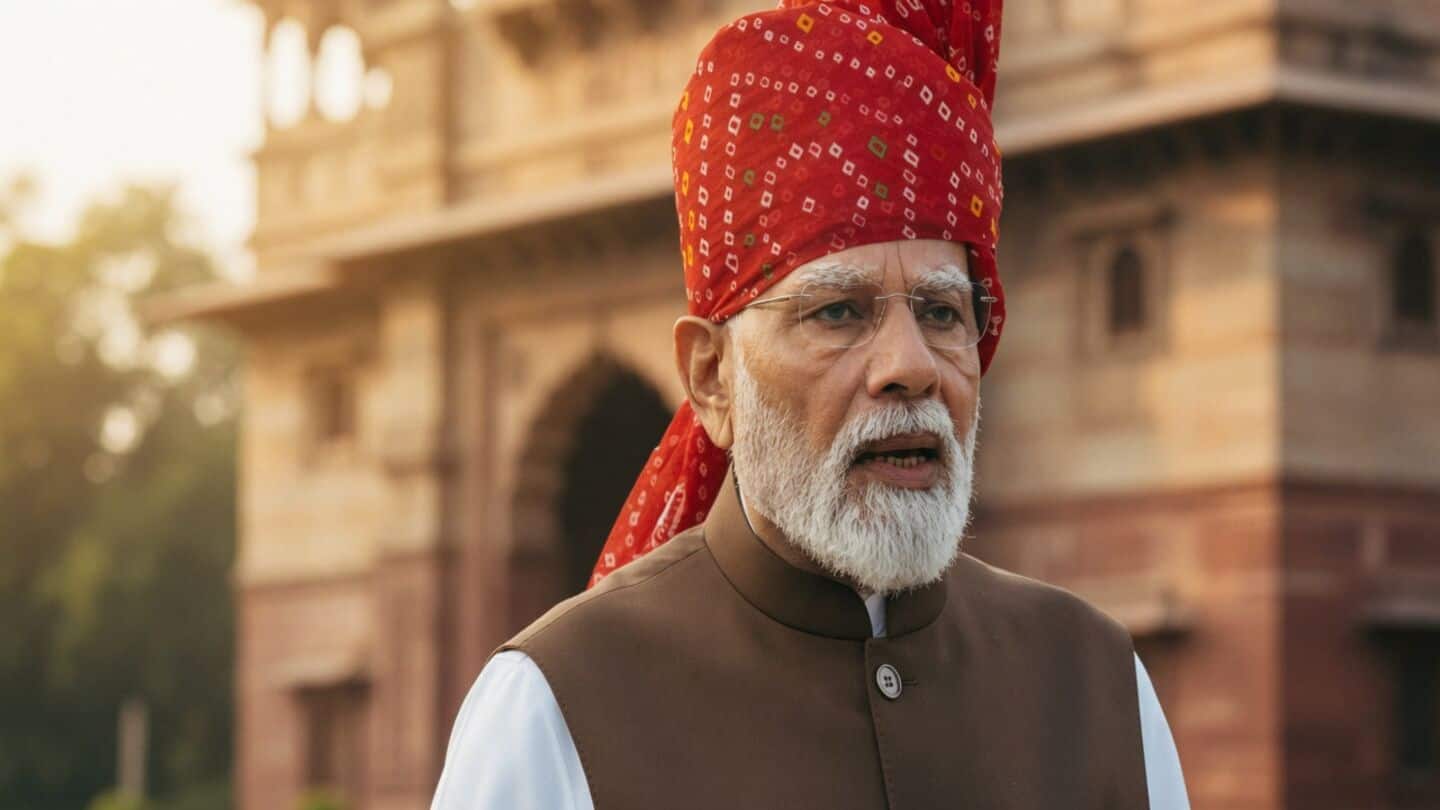 Narendra Modi: India prepared, supplies steady in Independence Day speech