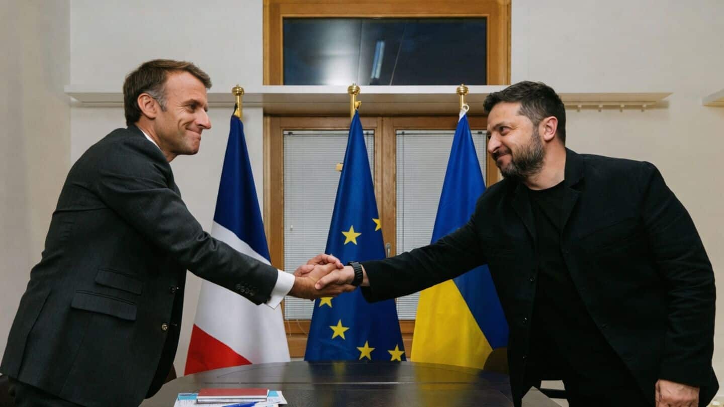 Zelenskyy and Macron announce Freyja defense for Ukraine's energy grid