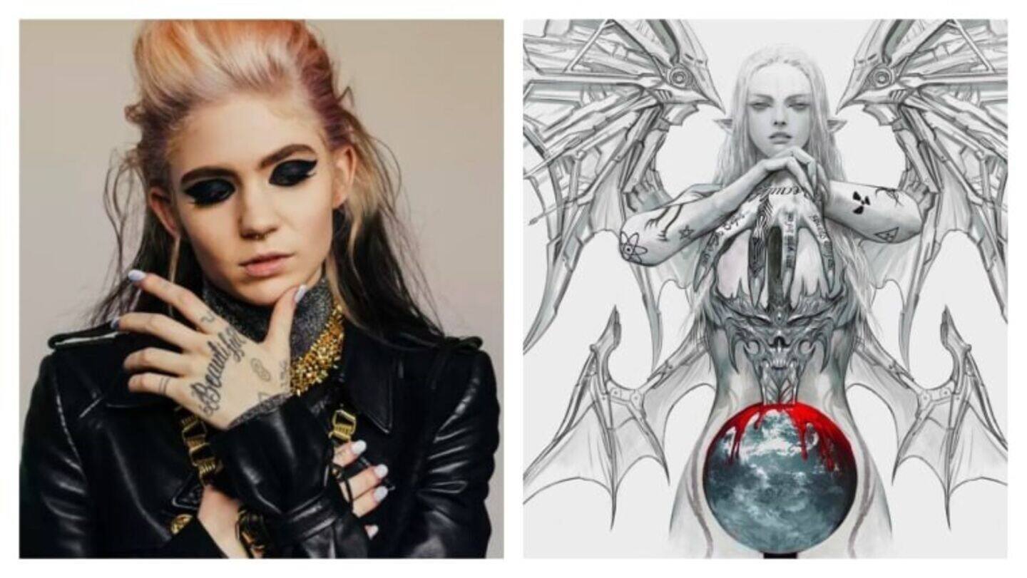 Grimes's album cover sparks debate over 'disrespecting' dead meme trader