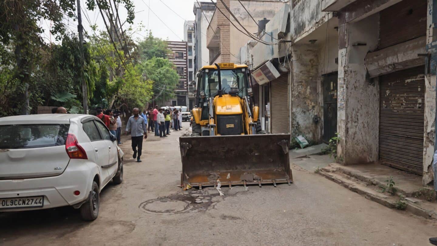 Malviya Nagar fire kills 21, prompting MCD Hauz Rani demolitions